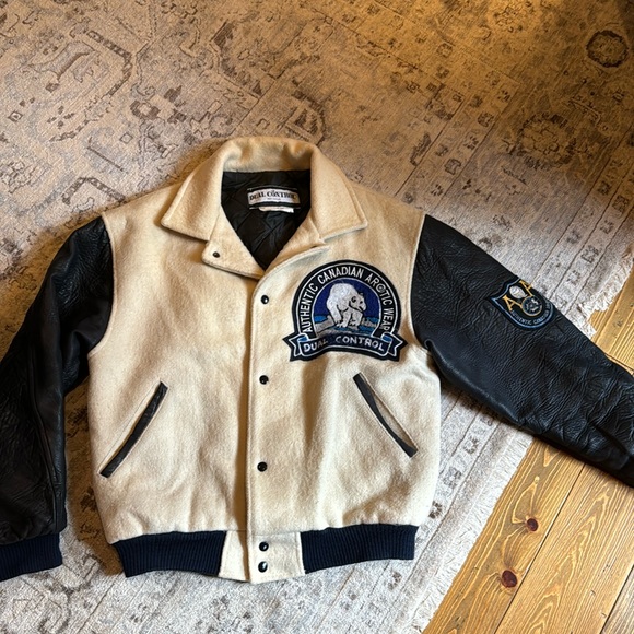 Dual Control Vintage Canadian Men’s bomber jacket made 1988 - Picture 1 of 10